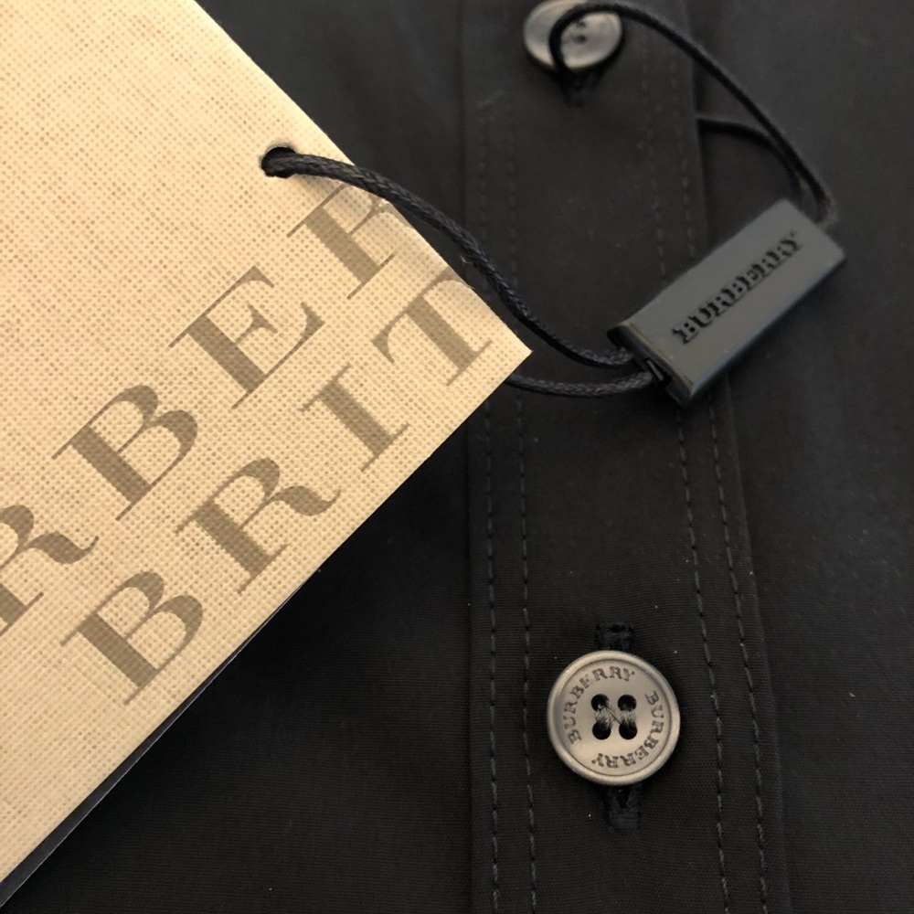 Men’s Long Sleeve Burberry Brit Dress Shirt